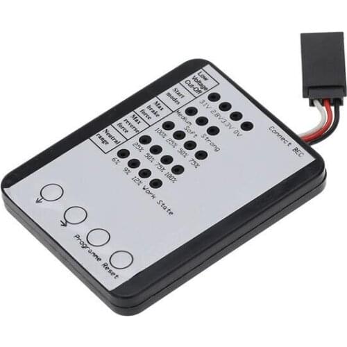 Free Shipping Programming Card For Brushless Electronic Speed Controller Multi Function Programming Box For RC Car Model
