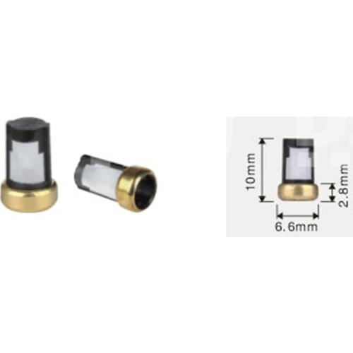 Free shipping Tenso Size 10*6.6*2.8 mm Fuel Injector Micro Filter for Fuel injector Repair Service TS1012