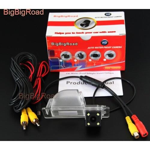 BigBigRoad Car Rear View Reverse Backup Parking Camera For Volkswagen Jetta 2013 2015 / Sagitar Santana Night Vison Waterproof