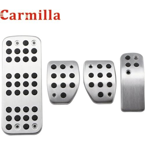 Carmilla Car Foot Rest Pedal for Peugeot 207 301 307 208 2008 308 408 Cc for Citroen C3 C4 DS 3 4 6 DS3 DS4 DS6 Restfoot Pedals