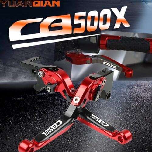 For HONDA CB500X 2013-2018 2017 2016 2015 2014 Motorcycle Extendable Adjustable CNC Brake Clutch Levers CB 500X CB500 X CB500X