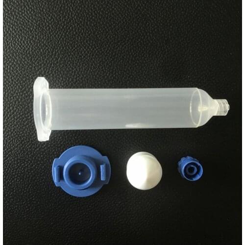 30ml dispensing syringe new American EFD anti-UV plastic barrel hose black amber transparent 4 piece set