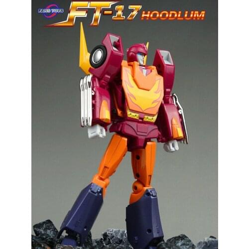 Fanstoys Ft17 Ft-17 Transformation Hoodlum G1 Hot Rod Fans Toys Action Figure