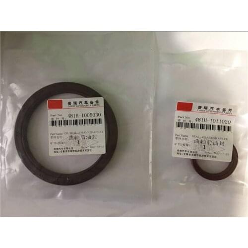 Engine Crankshaft Front Oil Seal/Rear Oil Seal For Chery A3 M11 A5 Fora Tiggo V5 481H-1005030/481H-1011020