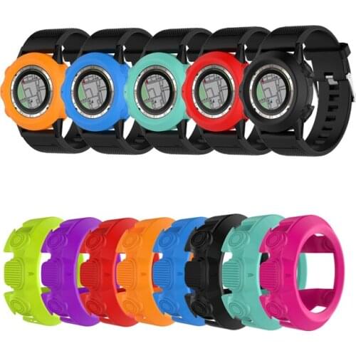 Soft Silicone Case For Garmin Fenix /Fenix2/D2 Bravo/ Quatix /Tactix Sport Watch Protective Cover Bezel Frame Cases Shell