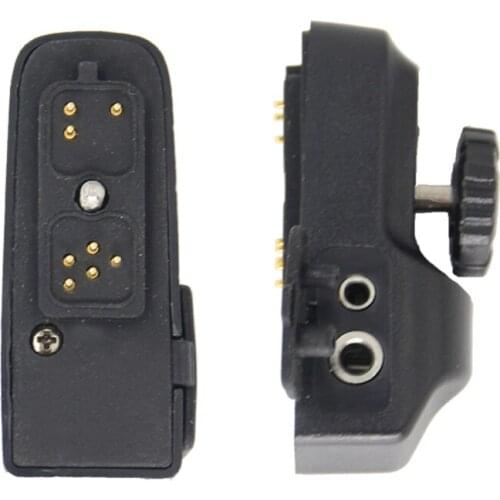 New Audio Headset Earpiece Adapter Connector For Hytera PD780 PD780G PD700 PD700G PT580 PD790EX Radio