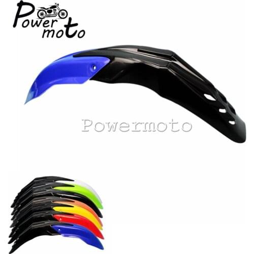 Motocross Enduro Front Fender Mudguard Front Fender Mud Cover Guard For Honda CRF Suzuki Yamaha WR TTR Kawasaki Dirt Bike