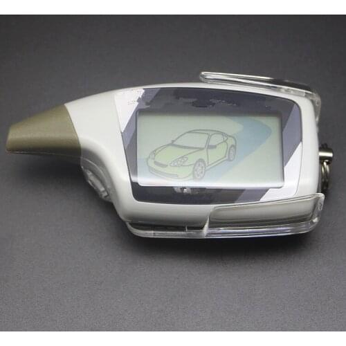 Magicar 5 LCD Remote Controller Key Fob Chain For Russian Version 2 Way Car Alarm System Scher-Khan Magicar 5 Scher Khan M5