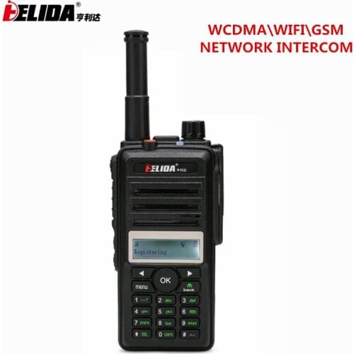 Walkie talkie 100 km HELIDA CD880 2G 3G GSM\ WCDMA\WIFI Walkie Talkie with Sim Card GPS positioning two way radio network radio