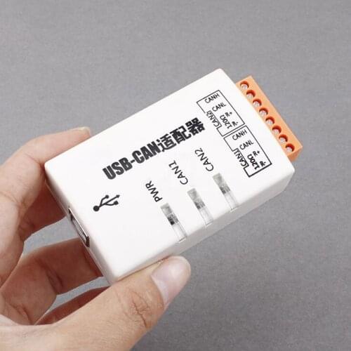 USB to Can Analyzer Is Compatible with Zhou Ligong ZLG Can Adapter Card Box J1939 Protocol USBcan-II