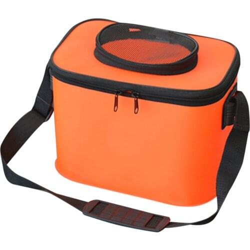 EVA Bucket with Sunroof Foldable Fishing Tools for Live Fish Container FK88