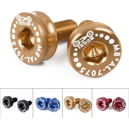 Bicycle Bottom Bracket Shaft Crank 8MM Allen Wrench Arm Bolt Crank M8 Bicycle Bottom Bracket Square Hole Crank Screw