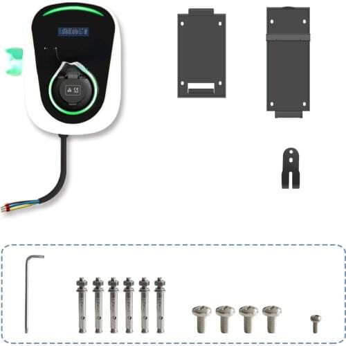 32A 7.2kw Wifi Smart Home Ev Charger Car Charging Station Point with Type 2 Socket