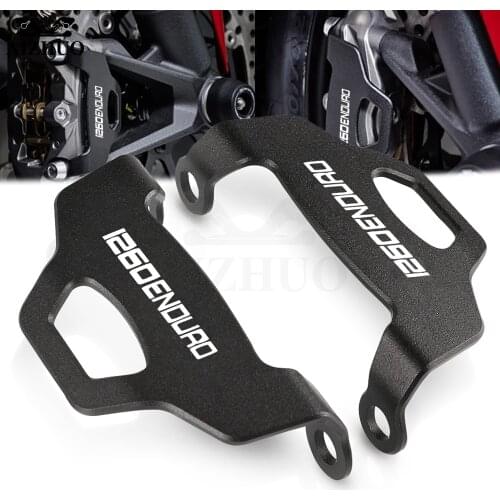 Motorcycle Front Brake Caliper Guard Cover FOR Ducati Multistrada 1260 Enduro Pro 2019 2020 2021 Aluminum Motorbike Accessories