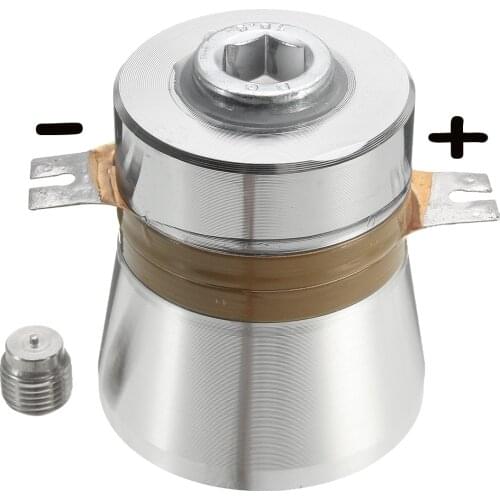 1Pcs 60W 40KHz High Conversion Efficiency Ultrasonic Piezoelectric Transducer Cleaner High performance Acoustic Components