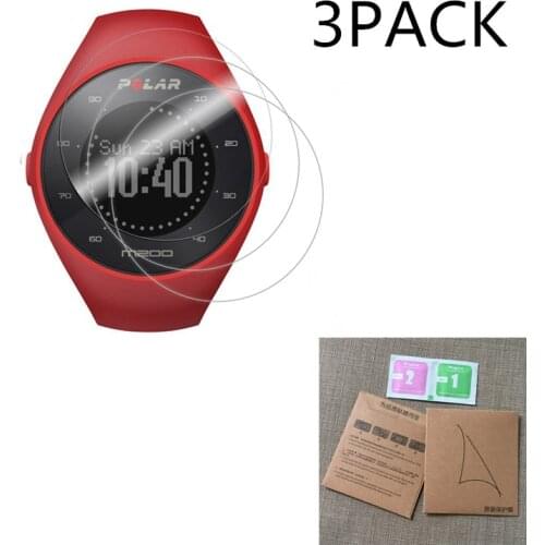 3Pack For Polar M200 7H Nano Explosion-proof Screen Protector High Definition GPS Running Smart Watch Anti-shock LCD Guard Film