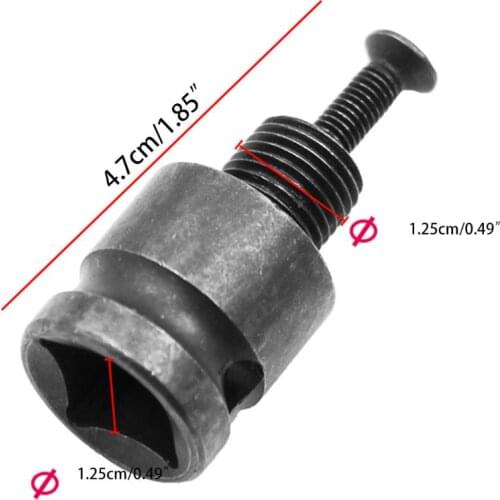 Drill Chuck Adaptor for impact Wrench Conversion with Screw Tool Universal Turn