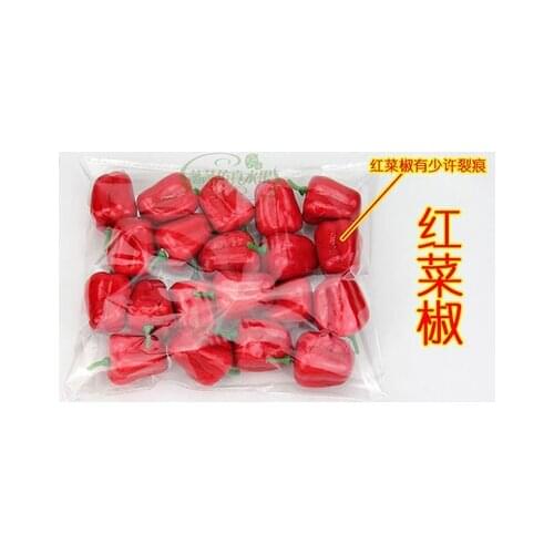 Free shipping mini artificial cayenne pepper decoration to the hotel of family gathering simulation of vegetables 004016006002