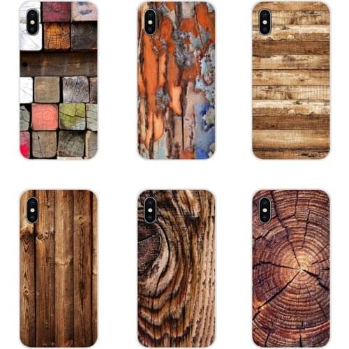 For Huawei G7 G8 P7 P8 P9 P10 P20 P30 Lite Mini Pro P Smart Plus 2017 2018 2019 Cell Phone Bag Case Wooden Pattern wood textures
