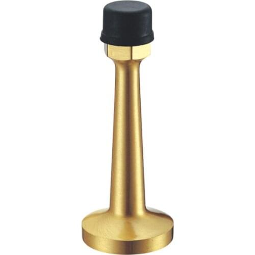 5 PC of Door Hardware Brass Door Stop Non-magnetic Door Stoppers, Built-in-wall Doorstop