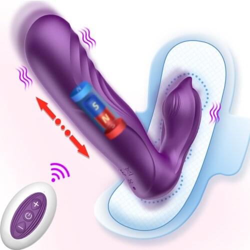 Wearable Panties Vibrator For Women G Spot Dildo Vibrator Clitoris Stimulator Wireless Remote Control Adult Sex Toys For Women