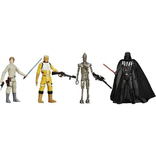 SW Vintage Luke Vader IG88 Bossak 4-pack 3.75" Loose Figure