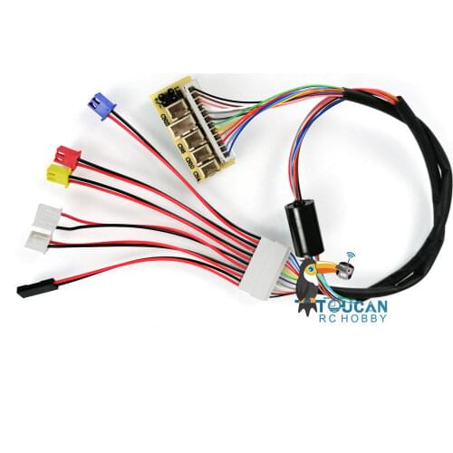 Heng Long 1/16 6.0 Tank Electric Slip Rings 12 Wires For Big Small 360 Rotating Gear TH13099-SMT4