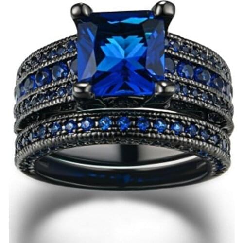 Romantic Promise Ring Stainless Steel And Zinc Alloy Cz Zirco Women Men Custom Engrave Name Logo Lover Couple Charm Jewelry