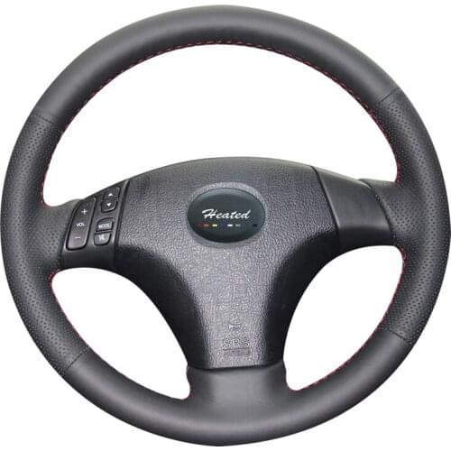 Car Steering Wheel Cover for Mazda 3 Axela 2003-2009 Mazda 6 Atenza 2004-2008 Mazda 5 2004-2010 braid on the steering wheel