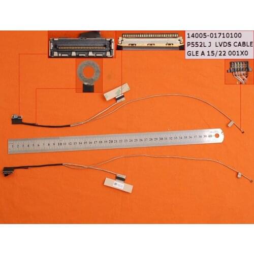 New Laptop Cable for ASUS P552LJ P2520LA P552LA P552SA P552SJ 30pin PN: 14005-01710100 Notebook LCD LVDS CABLE