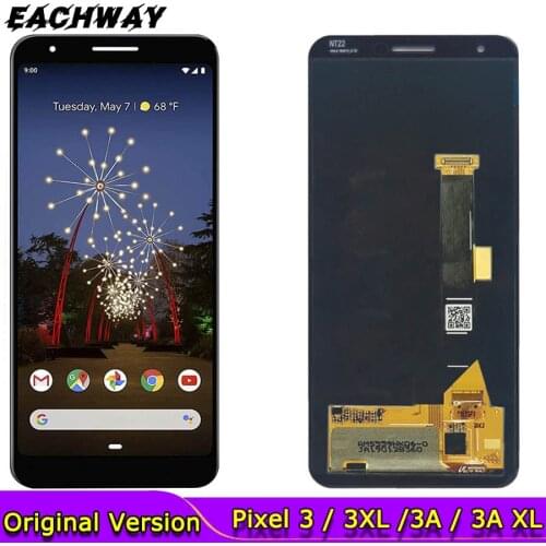 Original 3XL Screen Google Pixel 3 3A LCD Display Touch Digitizer Screen For Google Pixel 3A XL LCD Screen Pixel3 Replacement