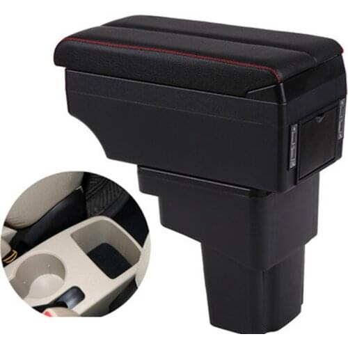 For Hyundai Solaris/Verna/Grand Avega armrest box central Store content Storage box with USB interface products
