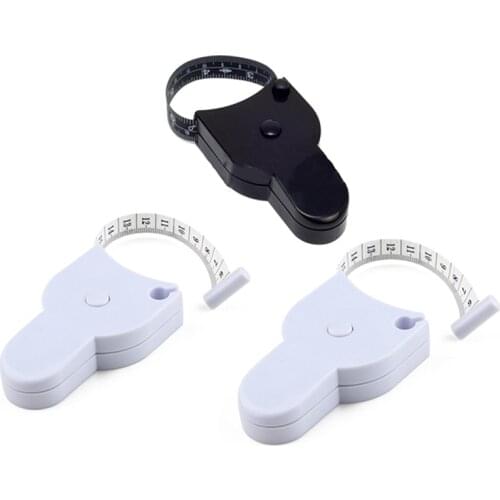 Body Fat Caliper Measure Tape Tester Fitness For Lose Weight For Sew Clothes Measurement Portable Retractable Fitness Equipmnet