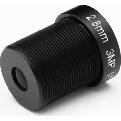 X4pcs HD 3mp 2.8mm CCTV Lens 1/2.5" 140 Degrees wide angle IR Board lens M12x0.5 for Security IP Camera