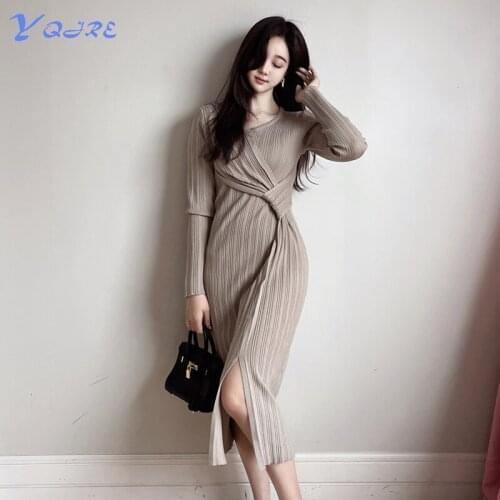 Fashionable Knitted Dresses YQJRE China