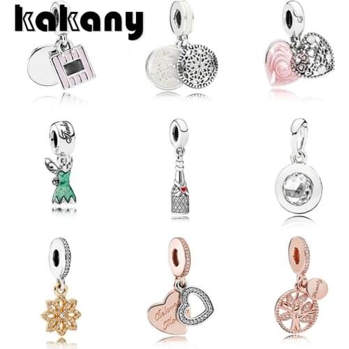 Kakany New High-quality S925 Sterling Silver Dream Charm Pearl Cage Necklace Pendant Female Outstanding Fashion Charm Jewelry