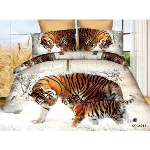 100% Superfine Fiber Soft Comfortable Westerm Style Bedclothes Quilt Cover Bed Sheet Pillowcase King Couette Enfant Bedding