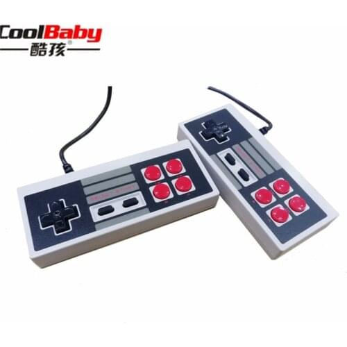 2pcs 4red button controller for Mini TV Handheld Game Console Video Game Console For Joypad for 9 pin 8bit games console