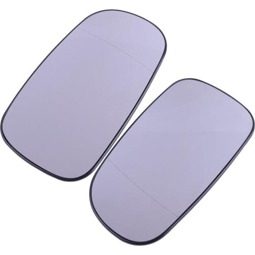 1Pair Car Side Rearview Door Mirror Glass Heated Fit for SAAB 9-3 9-5 2003 2004 2005 2006 2007 2008 Wide angle 12795612 12795603