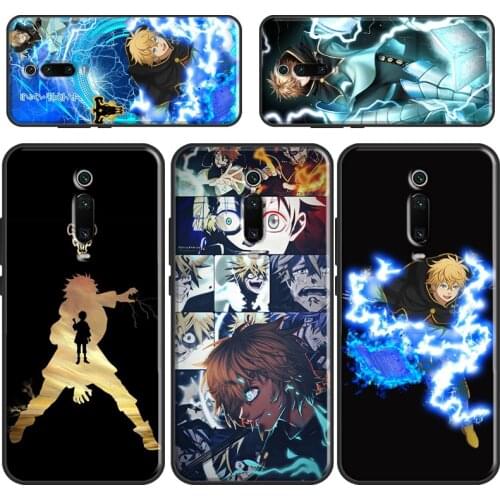Luck Voltia Black Clover anime Cover For POCO X3 Pro M3 F3 Phone Case For Xiaomi Mi 10T Pro 11 Ultra 9 10 Mi Note 10 Lite