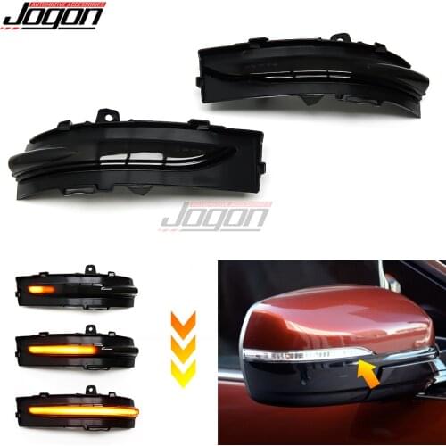Dynamic Turn Signal Light Lamp LED Side Rearview Mirror Indicator Repeater For Ford Edge ST 2015 2016 2017 2018 2019
