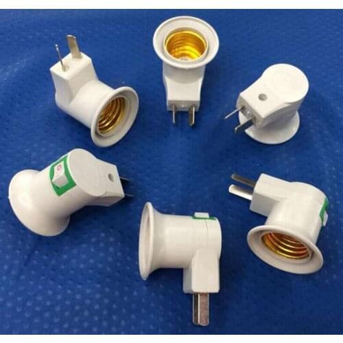 E27 with switch plug / multi-purpose lamp 3A 220V lampholder light holder light base X30