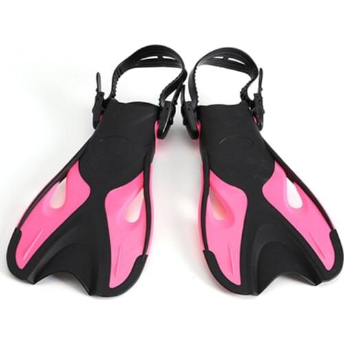 Swimming Fins For kids Adult Adjustable Foot flippers Submersible Silicone Professional Dive Open Diving Snorkeling diving shoes