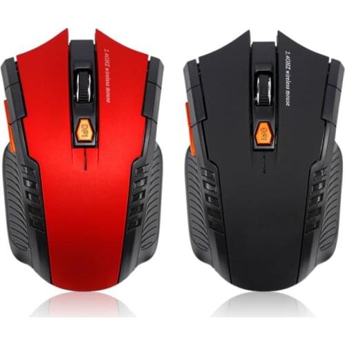 Mouse Wireless Gaming Laptop Mice USB Computer 1600DPI 2.4GHz 6 Buttons Mini Portable Mouse Mice 2 Colors