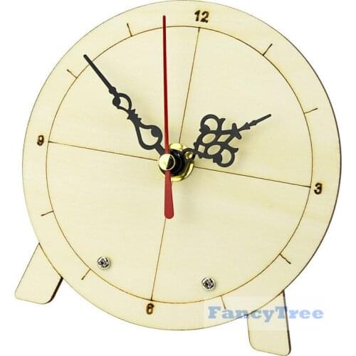 Diy kit homemade clock technology handmade invention clock face material kindergarten science experiment Tecnologia