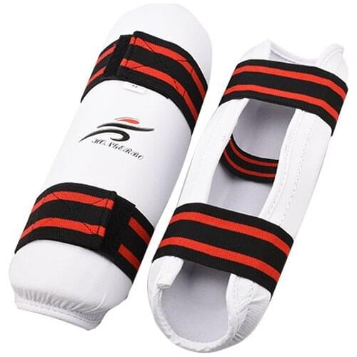 Karate Forearm Protector Taekwondo Sparring Set Leg Knee Pad Shin Support Training Equipment for Children Adults Youth Kids