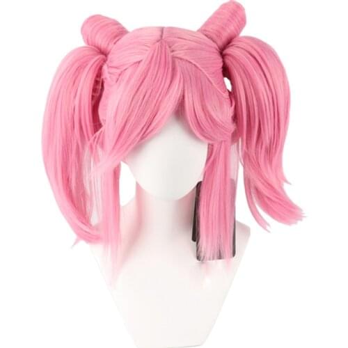 New Sailor Chibiusa Small Lady Serenity Wig Hairpins Headband For Party Game Costume Accessories