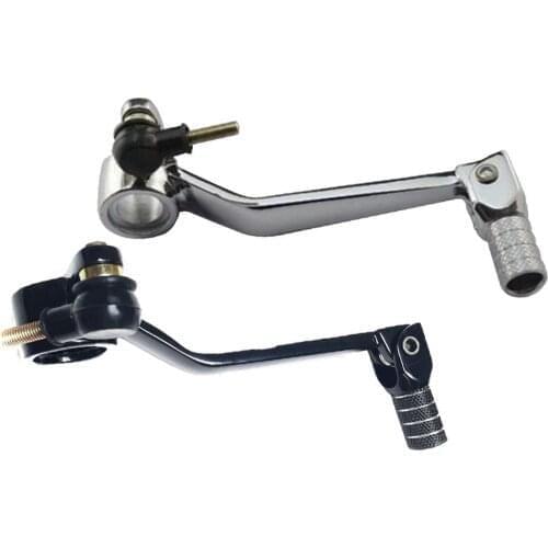 Motorcycle Chrom Black Gear Shift Lever Shifter Pedal For Kawasaki Ninja ZX9R 1998-2003 ZZR600 2006-2007