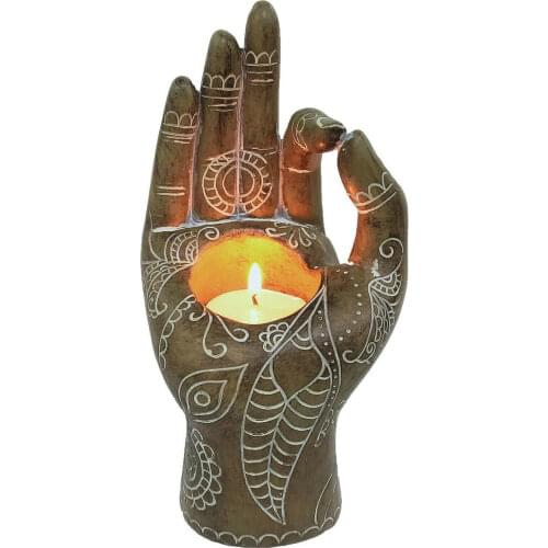 Bergamot candle holder candle cup decoration American home candlelight dinner wedding resin craft candle holder decoration