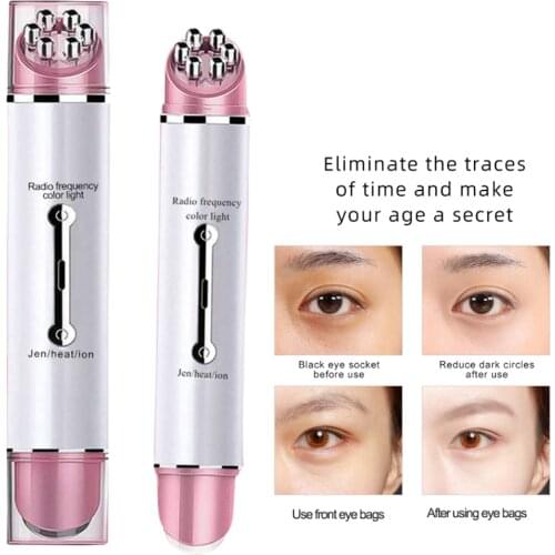 Radio Frequency Eye Massager Anti Wrinkle EMS Eye Massage Anti Aging Rechargeable Massager For Face Electric Eyes Beauty Device